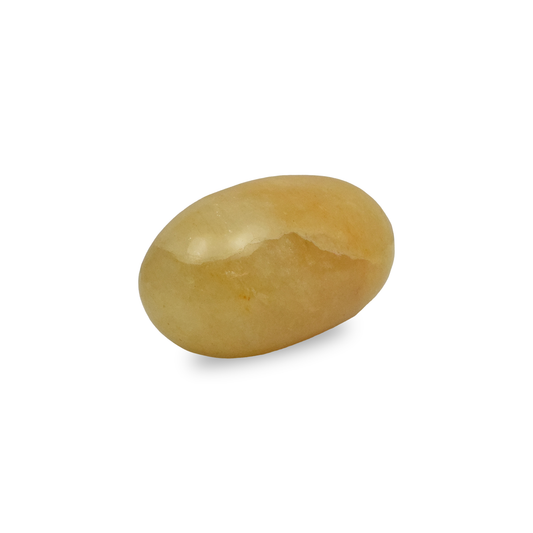 Yellow Aventurine Lingam - 8.89 cm Handcrafted Crystal 300 Gram (Approx)