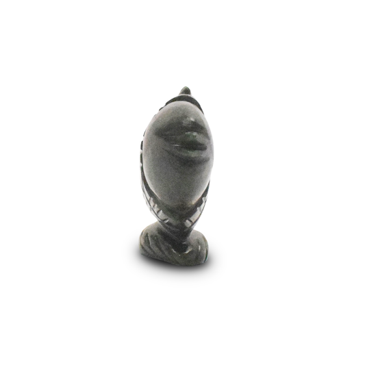 Green Aventurine Fish -  6.35 cm Sculpture Hand Carved, 120 Gram