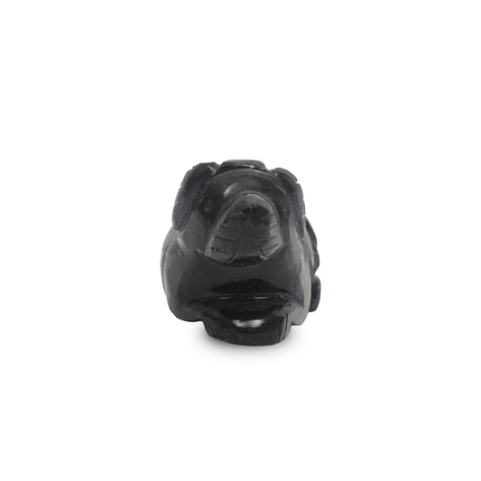 Multi Flourite Dog - 6.35 cm Sculpture Hand Carved, 120 Gram