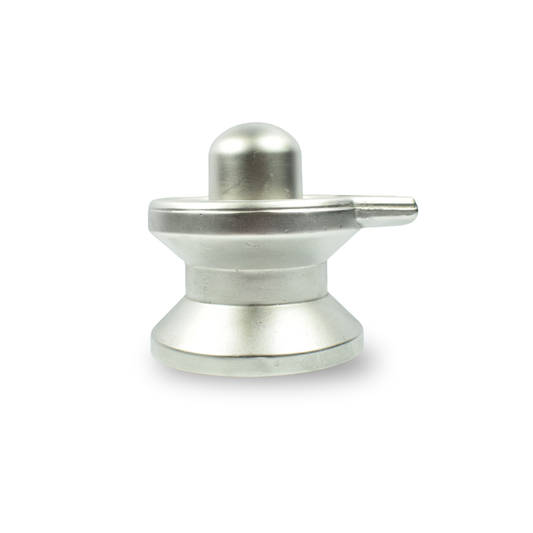 Parad Shivling /Mercury Shivling - 7.62 cm, Decorative Showpiece 110 Gram