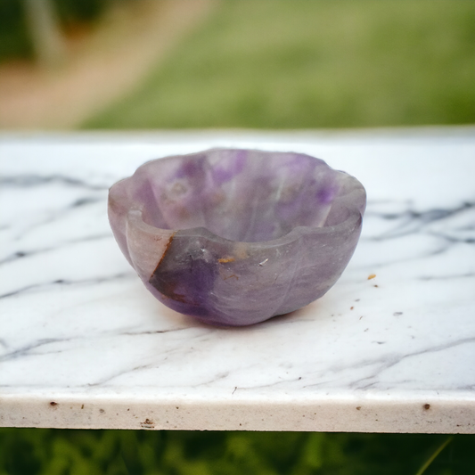 Amethyst Crystal Bowl - 10.16 cm