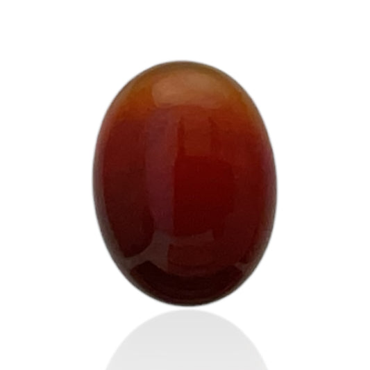 Carnelian Oval Cabachon - 17.8 Carat