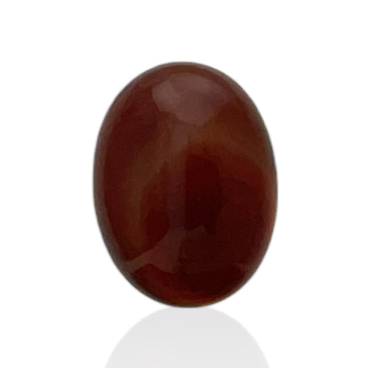 Carnelian Oval Cabachon - 17.1 Carat