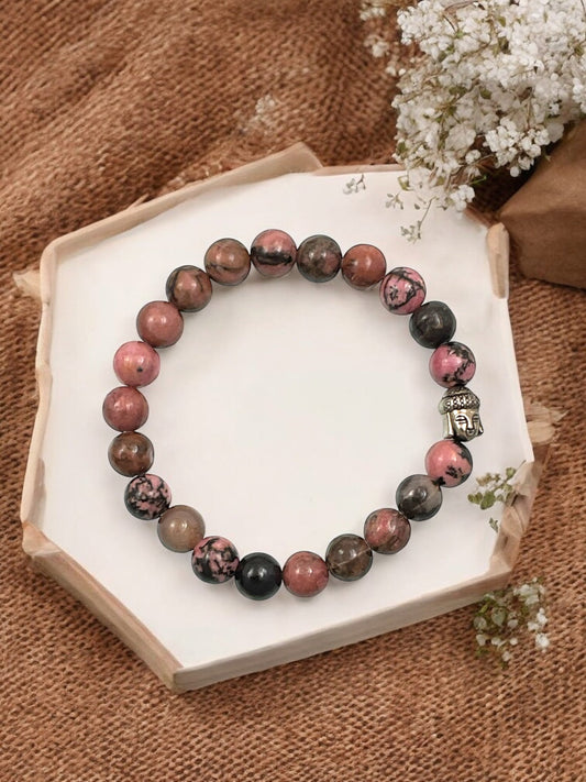 Rhodonite Bracelet 8mm
