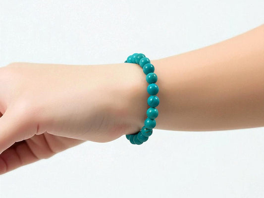Tourquise (Firoza) Bracelet 8 mm Beads