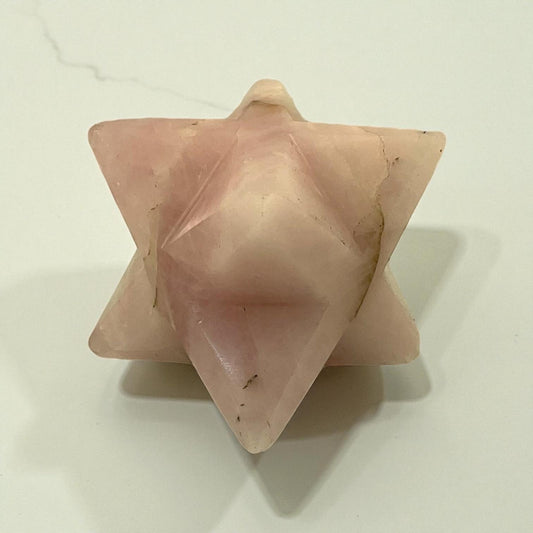 Rose Quartz Merkaba