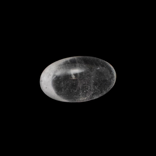 White Crystal Lingam - 6.35 cm Handcrafted Crystal 90 Gram (Approx)