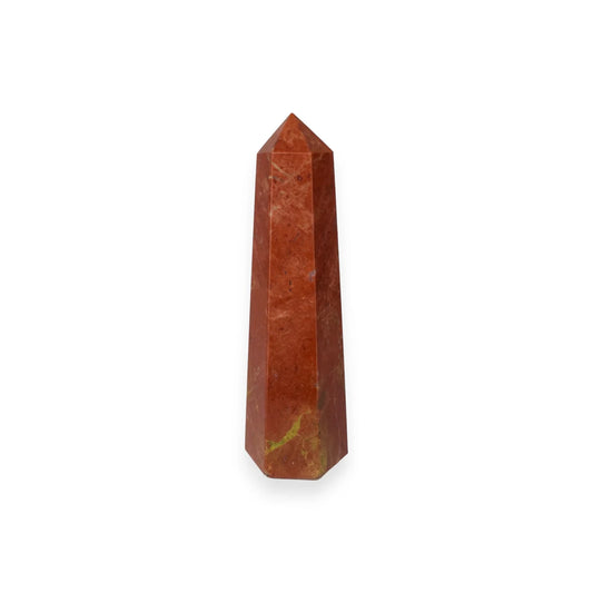 Natural Red Jasper Pencil Crystal Wand - 8.38 cm