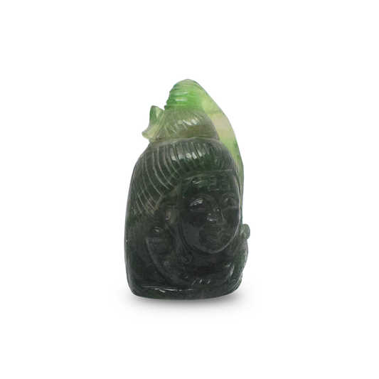 Flourite Lord Shiva Head - 6.35 cm