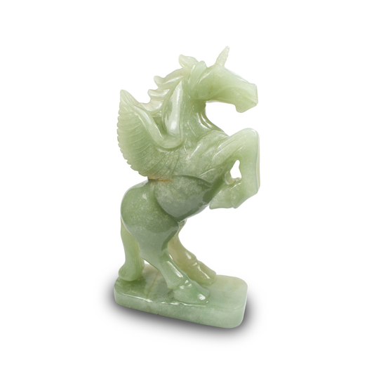 Green Aventurine Unicorn -  25.4 cm Sculpture Hand Carved, 2323 Gram