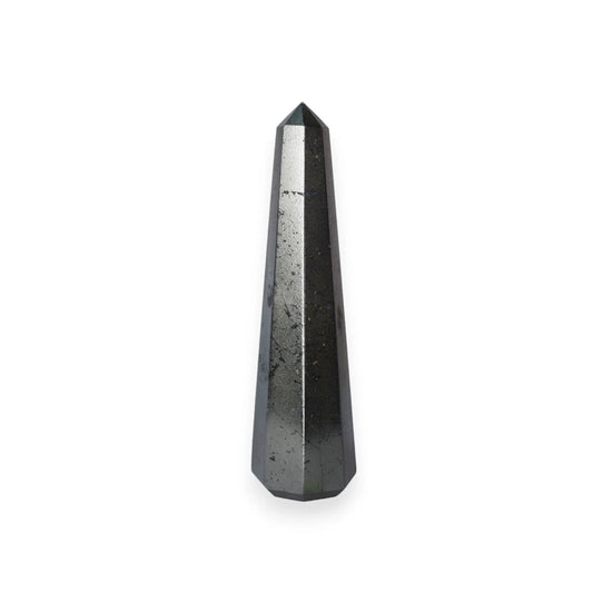 Natural Hematite Pencil Crystal Wand - 8.38 cm