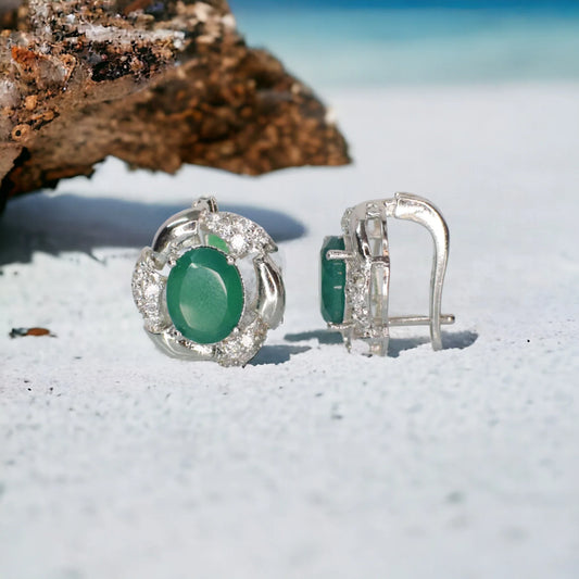 Hazel 92.5 Sliver Earrings