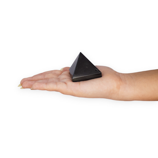 Black Tourmaline Pyramid – 4.57 cm Crystal for Reiki & Healing (90 Gram)