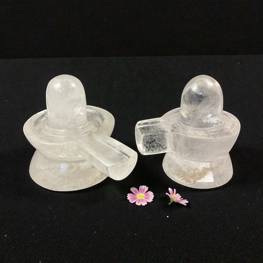 Clear Quartz Shivling