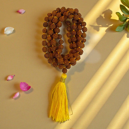 5 Mukhi Rudraksha Mala (108+1)
