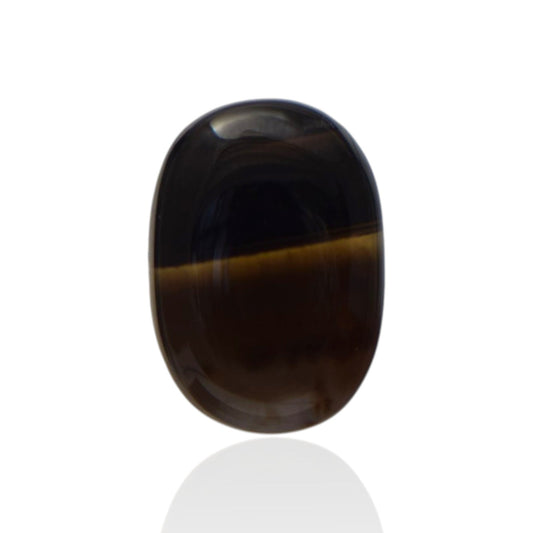 Natural Black Agate - 24.9 Carat