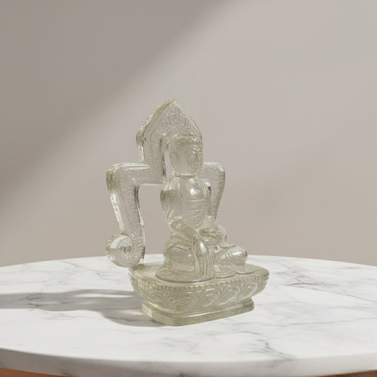 Clear Quatz Buddha