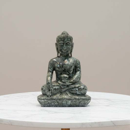 Larvikite Buddha