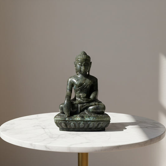Labrodorite Buddha