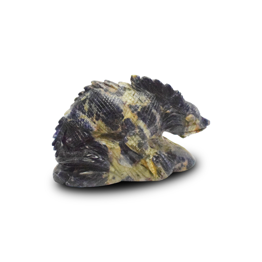 Sodalite Madagascar -  10.16 cm Sculpture Hand Carved, 940 Gram