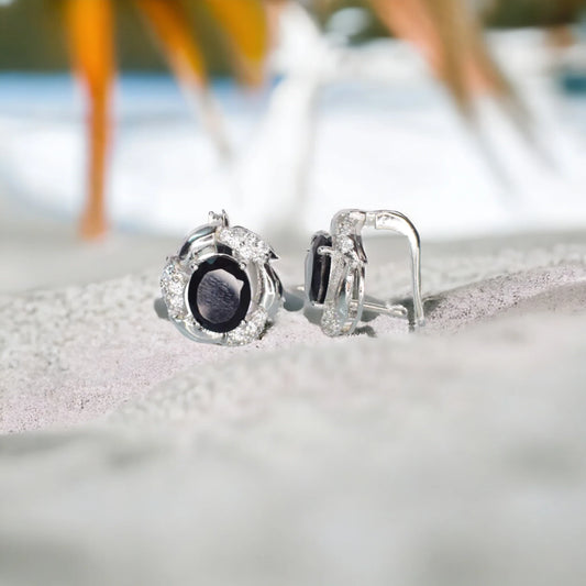 Evelyn 92.5 Sliver Earrings