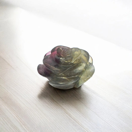 Multi Florite Rose Flowers for Showpiece, Vastu & Feng Shui - 5.08 cm Handcrafted Showpiece (87 Gram)