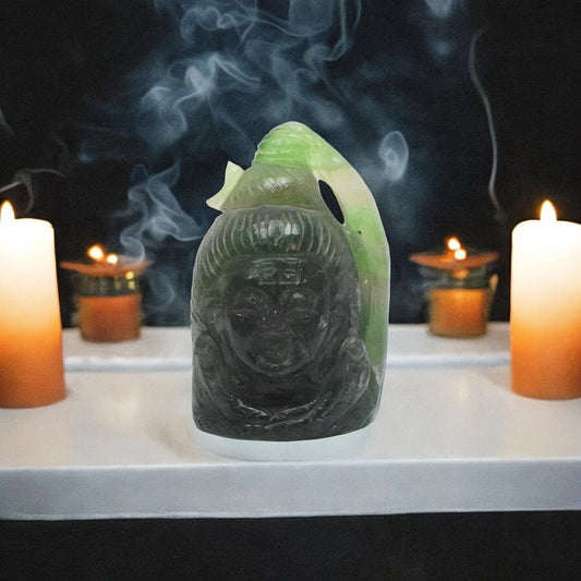 Flourite Lord Shiva Head - 6.35 cm