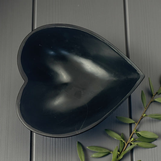 Black Obsidian Bowl