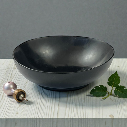 Black Obsidian Bowl