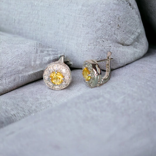 Ava 92.5 Sliver Earrings