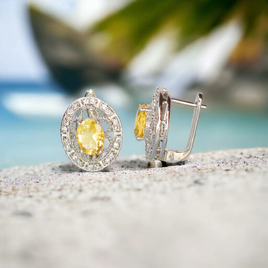 Aria 92.5 Sliver Earrings