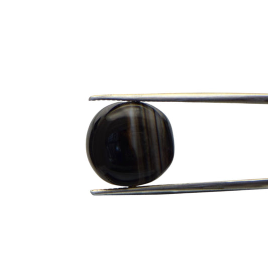 Natural Black Agate - 16.25 Carat