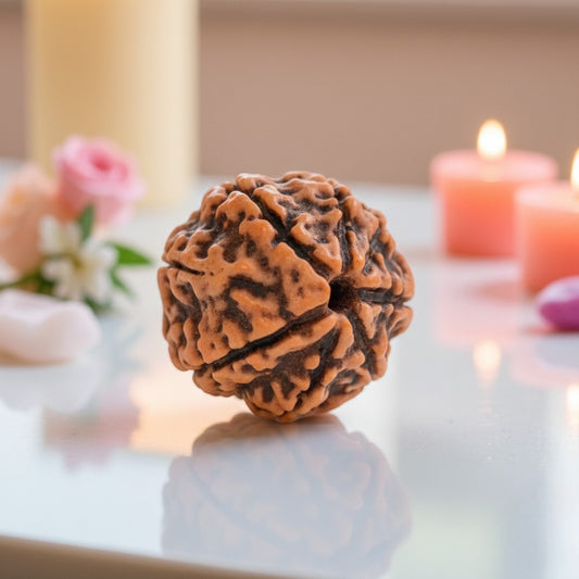 Natural 7 Mukhi Rudraksha Beads – AAA Premium Quality