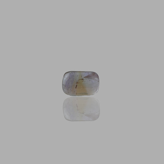 Ametrine Smooth Cabochon Rectangle Shape Stone  - 17 Ct