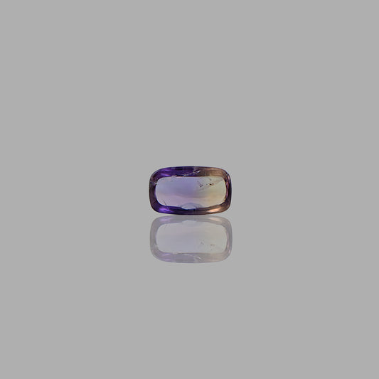 Ametrine Smooth Cabochon Rectangle Shape Stone  - 13.5 Ct
