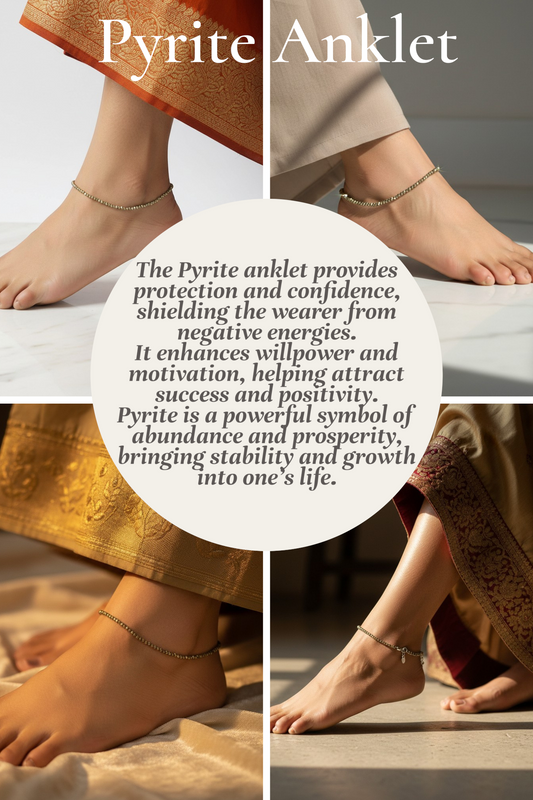 Pyrite Anklet (Single Pic)