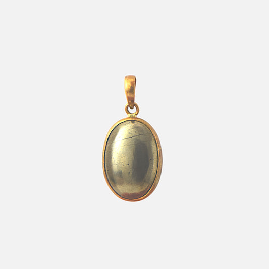 Golden Pyrite Prosperity Pendant / Attract Wealth & Success