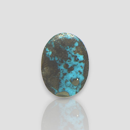 Irani Turquoise - 15.87 Carat / AAA-Quality