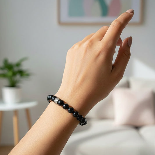 Black Obsidian Bracelet 8mm