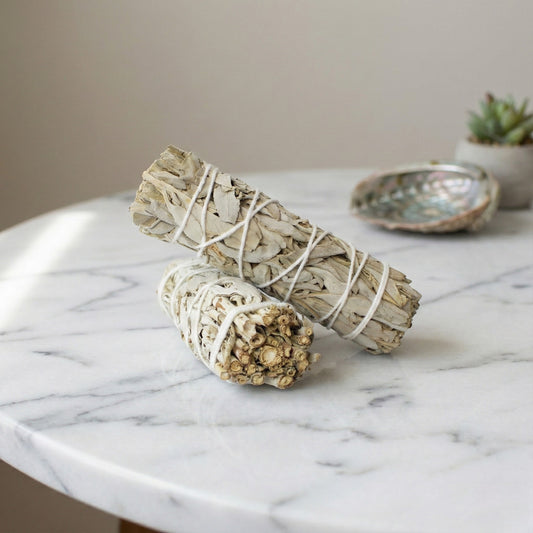 California White Sage Smudge Stick - 10.17 cm