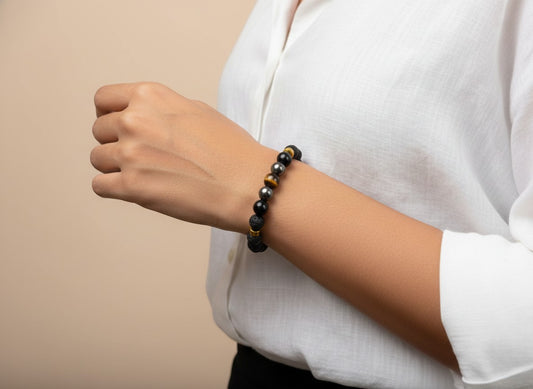 Triple Protection with Lava Bracelet