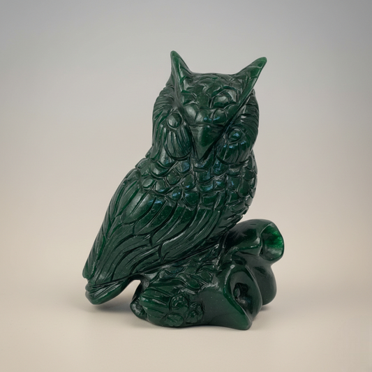 D. Green Aventurine Owl