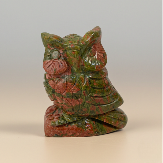 Unakite Owl