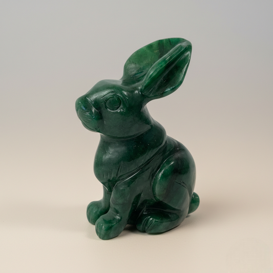 Green Aventurine Rabbit