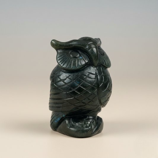 Labrodorite Owl