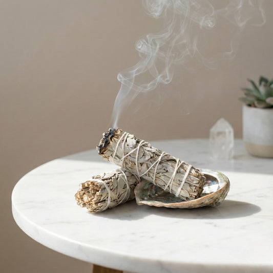 California White Sage Smudge Stick - 10.17 cm