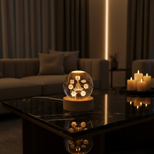 Seven Chakra 3D Lamp