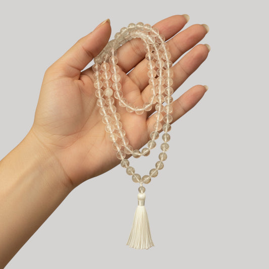 Garden Quartz Mala (108 beads) 8 mm
