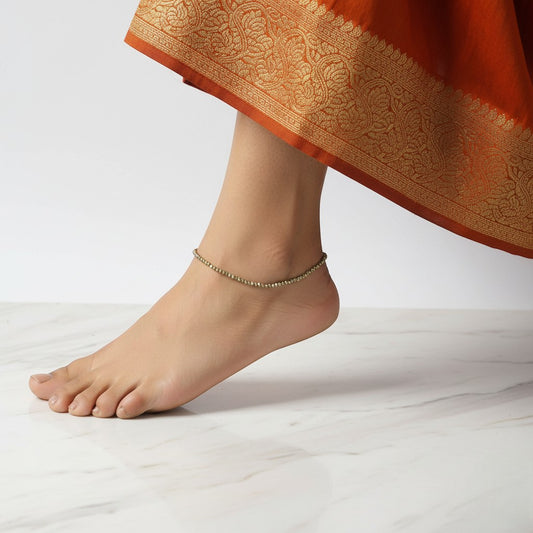 Pyrite Anklet (Single Pic)