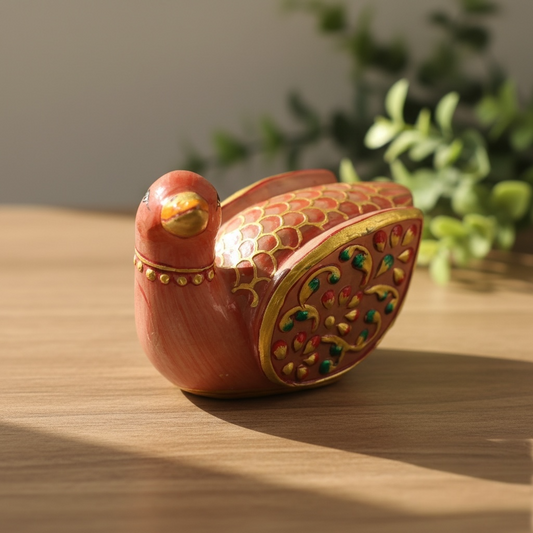 Rose Quartz Printed Duck